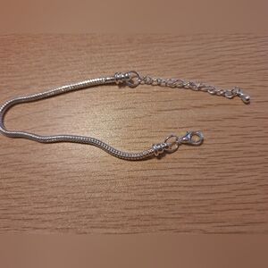 European Charm bracelets Blank Removable End To Add Charms Or Beads new